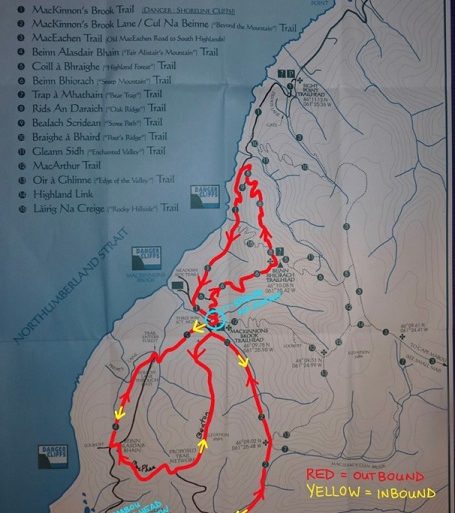 46k singletrack map